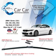 BMW 3 Series (G20) (320i 330i330e330Li) Wiper Wiper Blades Car Windshield Year 2019-2023 ( 1 pair -S
