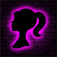 BARBIE THEME SLEEP LAMP // UNIQUE SLEEP LAMP // CUSTOM NAME SLEEP LAMP // SLEEP LAMP // GIRLS' SLEEP