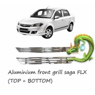 ALUMINIUM Front  bumper grille PROTON SAGA FL FLX TOP + BOTTOM (Fullset)