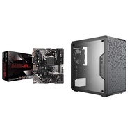 B450M-HDV R4.0 AM4 AMD Promontory B450 SATA 6Gb/s Micro ATX AMD Motherboard & Cooler Master MasterBo