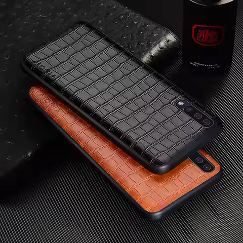 Luxury Leather Case For Samsung A50 A70 A10 A30S A50S A70S A40S Slim Fit Anti-knock Phone Bumper for