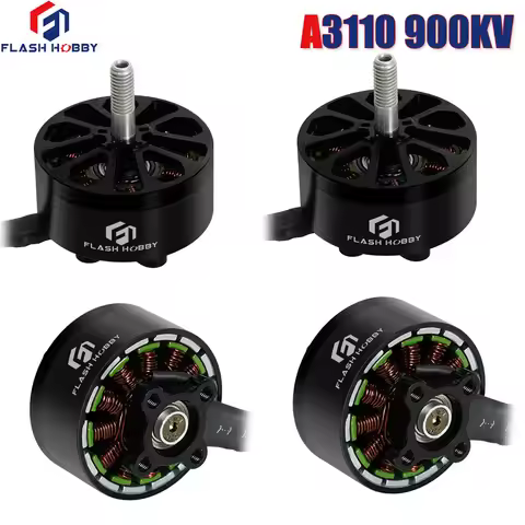 Flashhobby A3110 3110 900KV Brushless Motor 6S LIPO for RC FPV Freestyle 9inch 10inch Long Range Cin