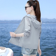 Chubby Meiyi Thin Jacket Sun Protection Air Conditioning Shirt M-4XL Outdoor Ice Silk Clothing Women