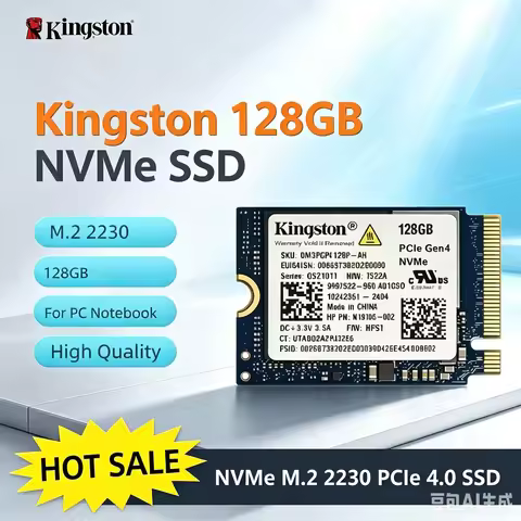Kingston Original OEM package SSD 128GB M.2 2230 NVMe PCIe 4.0 built-in solid-state drive