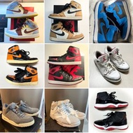 順豐包郵 新淨 Nike AJ1 Air Jordan 1 AJ3 Jordan 3 AJ7 Jordan 7 AJ11 Jordan 11 US9.5 US10 US10.5 Sneakers Co