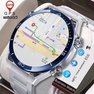 นาฬิกาอัจฉริยะ NFC บลูทูธโทรออกได้ ECG + PPG สายรัดข้อมือออกกำลังกายสำหรับ HUAWEI WATCH Ultimate GPS tracke Smart Watch ผู้ชาย2023ใหม่