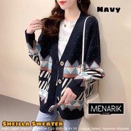 JAKET RAJUT JUMBO IMPORT WANITA KOREAN STYLE. JAKET RAJUT TEBAL KOREA