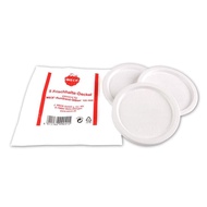 WECK Extra Large Jar 5-Pack with Fresh Plastic Lids (XL = 4.7 quarts, opening diameter 120mm) Compat