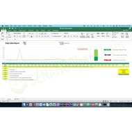 Daily Sales Report Spreadsheet