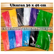 Oval plastic bag 30x40 (13 colors)