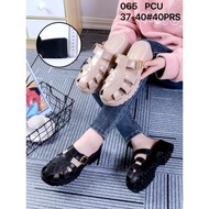 Myanka jelly shoes Wedges Gladiator