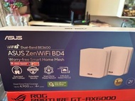 ASUS ZenWiFi BD4 AX3600 Mesh WiFi 7 路由器