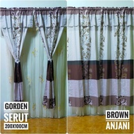 DRAWSTRING TASSEL PONI UK L 100cm x H 150cm WINDOW CURTAINS WINDOW CURTAIN/S WINDOW CURTAIN/S MINIMA