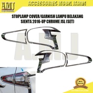 Stoplamp COVER/GARNISH Tail Lamp SIENTA 2016-UP CHROME JSL (SET)