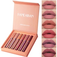 Lipstick waterproof tahan lama liptint lipmatte lip gloss viral口红 化妆品 lip matte lipstick set box lip