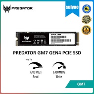 PREDATOR GM7 (1TB/2TB) NVME PCIe GEN4 SSD M.2 2280