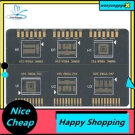 Flash 64 BGA ISP Board Flash 64 FBGA EMMC UFS ISP for F64 Lite Ultra Box 153 254 221 153 254 297 FBG