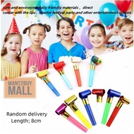 Birthday Party Toys Festive Decor Noise Makers Whistle Colorful Blower Funny Blowout Blow DragonRandom One Piece Whistle Dragon Funny Colorful Whistle Kids Birthday Party Blow Roll Cheering Prop Toys Birthday props, whistle, birthday party, decoration and