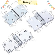 PDONY Flat Open, Interior No Slotted Door Hinge, Practical Folded Connector Soft Close Wooden  Hinges Furniture Hardware Fittings