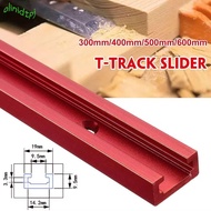 IOLINIDT 1Pcs T-Track, T Slider Fixture Slot Slide 300-600mm T-Slot Track, 19 Type 19x9.5mm Slide Gu