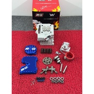 Cylinder Head 125/4 X-Shaped Valve 27-24 For 69 Mm And Up To 75 Piston With Equipment