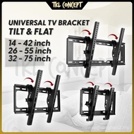 TKL TV Bracket Adjustable TILT 14 -42 26 -55 32 -75 Inch Universal Tv Wall Mount Bracket Braket Gant
