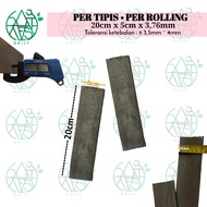 (20cm x 5cm) Per Rolling Daun Per Tipis Bahan Sabit Pisau