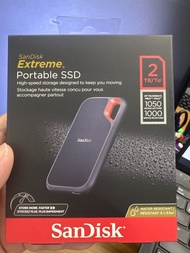「全新未開行貨E61-有單」SanDisk Extreme portable v2 USB3.2 SSD 2TB - SDSSDE61-2T00-G25