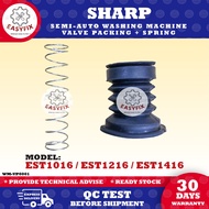 EST1016 / EST1216 / EST1416 VALVE PACKING+SPRING SEMI-AUTO SHARP WASHING MACHINE DRAIN VALVE EST-101