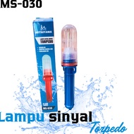 CODE R4W FISHERMAN'S SIGNAL LIGHT TORPEDO MODEL MS3 4 LED 1 COLOR TORPEDO MODEL SIGNAL LIGHT MS3