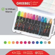 CRAYON NEON GREEBEL NEON & METALIC / ALAT GAMBAR MEWARNAI