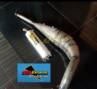 Knalpot Rcb udang Trail Untuk Motor Satria 2TFiz R Rx king