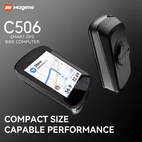 Magene C506 GPS Bike Computer Navigation WiFi Cycle Speedometer Cycling Digital Stopwatch 2.4 Odomet