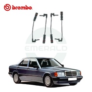 BREMBO Rear Brake Sensor For Mercedes Benz 190E W201, Mercedes Benz E-Class W124 [4pcs]