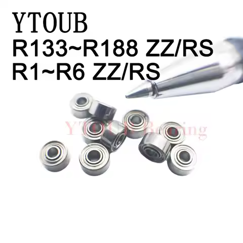 YTOUB high quality inch bearing R2ZZ R2A R3ZZ R3A R4ZZ R4A R6 R133 R144ZZ R155 R156 R166 R168 R188 R