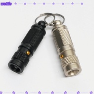 WATTLE Emergency Keychain Light, LED Light Aluminum Alloy EDC Tool, Portable Mini  Light Emergency U