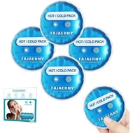 Suitable for Injured Reusable Round Ice Pack, Suitable for Face, Child, Pain Hot and Cold Dual-use P
