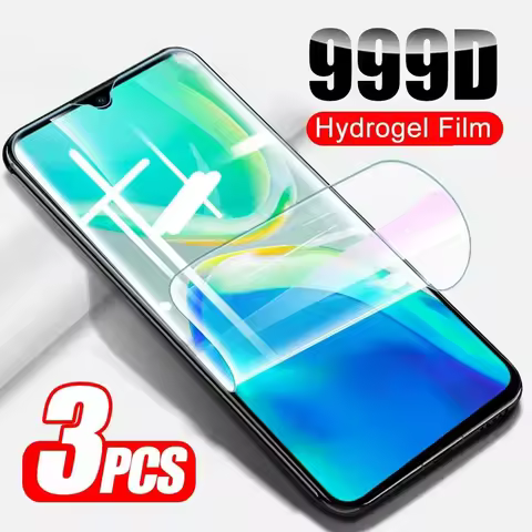 3PCS Hydrogel Film For Tecno Spark 9 9T 8 8P 8C 8T 8 Pro 7 Soft Protection Screen Protector For Tecn