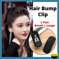 AIDA 2pcs Bump It Up Hair Volume Insert Clip Back Fluffy Sponge Base Marking Style Tool Styling Klip