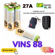 Vins828 GP 27A 12V High Voltage Alkaline Battery 12V27A | 12V 27A Batteries GP27A