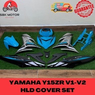 YAMAHA Y15ZR V1/V2 COVER SET TITAN CUSTOM 2020 (30) CS6+S3+BG COVER SET ORIGINAL HLD STICKER TANAM