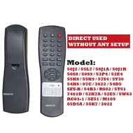 Remote control 30 IN 1 (For old china tv model)