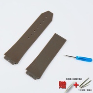 ₪ สายนาฬิกาซิลิโคนสำหรับผู้ชายสำหรับ Hublot Series 25 x 19mm 22mm Buckle Womens Best Watch Brand Spo