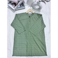 3-Section Adult Men's Sleeved KURTA Kurta Lelaki Kurta 3/4 Sleeve