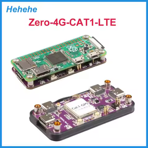 Raspberry Pi Zero 4G Cat1 With USB Hub Expansion Board LTE/GPS/EA/EU also For Zero 2W