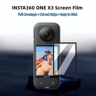 [3 Pieces Package] Insta360 ONE X3 Screen Film Insta360 X3 Curved Protective 360X3