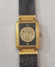 90年代全新 Gianni Versace Medusa Face 鍍金手錶連原裝錶帶及盒(I)