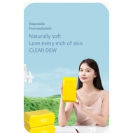 Cotton Tissue 80pcs Facial Tissue Soft Thick Dry Tissue Natural Ingredients Anti Tear Cleaning Tissu