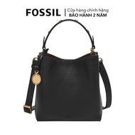 Túi đeo chéo nữ Fossil JESSIE da thật ZB11002001 - màu đen