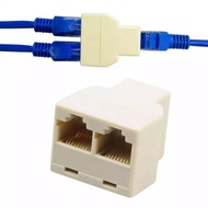 Rj45 Splitter/Branch Barrel Splitter Double Branch 2 connector RJ45 Barrel connector connection